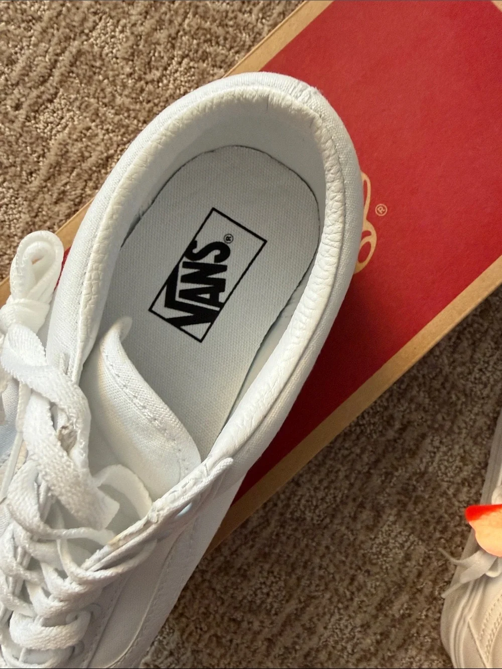 Vans Old Skool White Sneakers